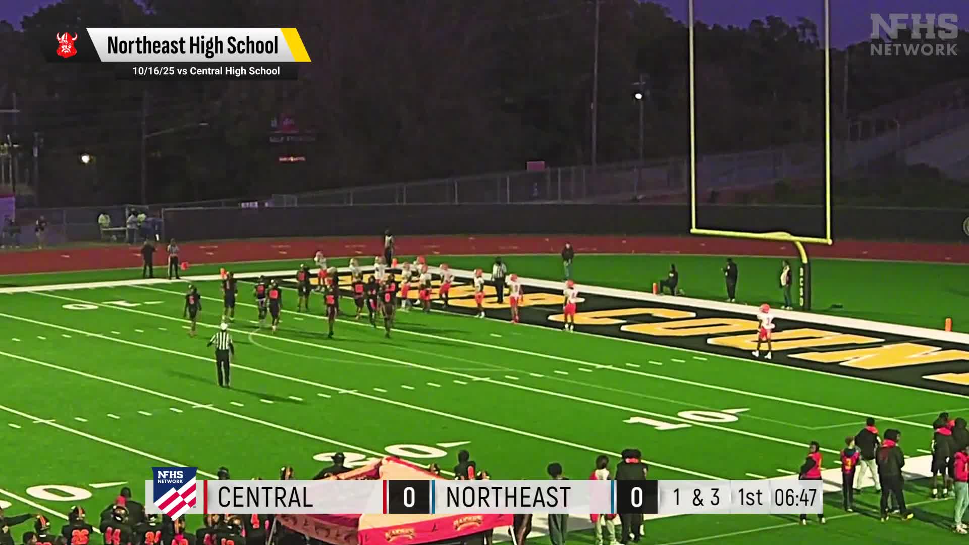 Football Recap: Northeast Extends Winning Streak to Three + How To Watch