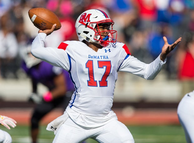Beau English and DeMatha stayed strong at No. 5.