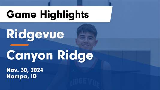 Basketball Recap: Ridgevue Picks Up Third Consecutive  Win