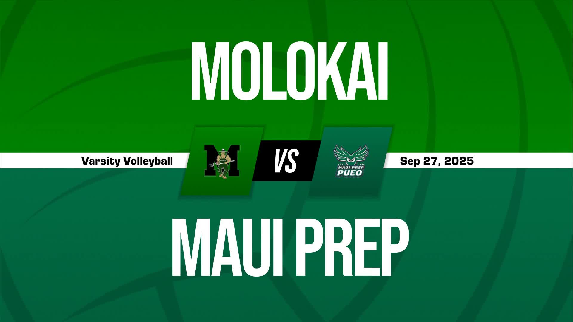 Volleyball Recap: Molokai Triumphs + How To Watch