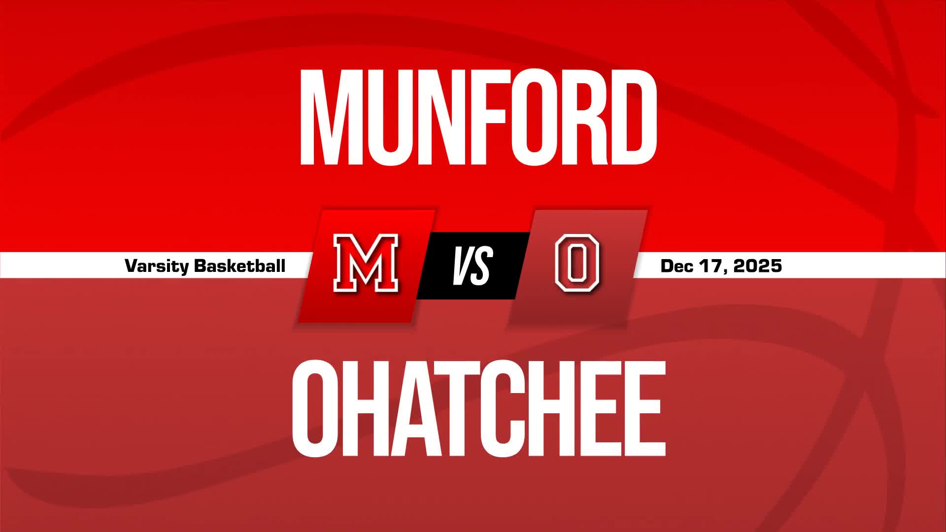 Basketball Recap: Munford Drops Highest Score of Season Against Ohatchee + How To Watch