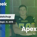 Football Game Recap: Apex vs. Panther Creek