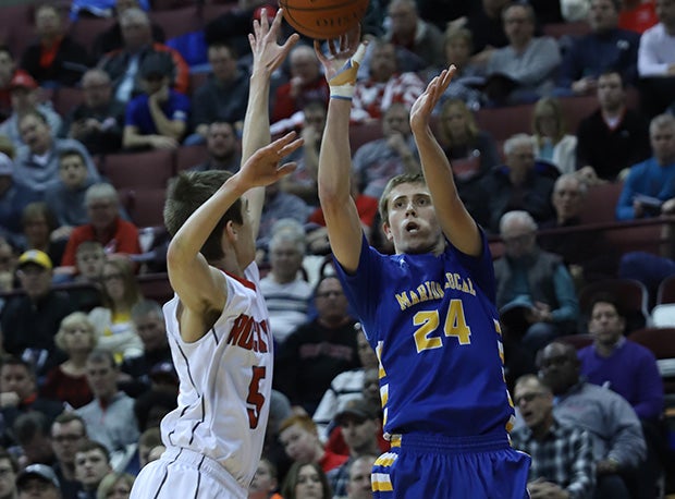 Pandora-Gilboa and Marion Local staged a classic semifinal that the Flyers won 56-54.