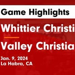 Whittier Christian suffers fifth straight loss on the road
