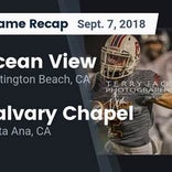 Football Game Recap: Calvary Chapel vs. Calvary Murrieta