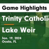 Trinity Catholic snaps four-game streak of losses on the road