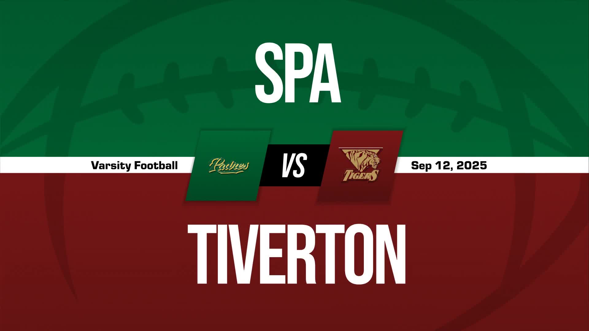 Football Game Preview: Tiverton Tigers vs. Toll Gate Titans