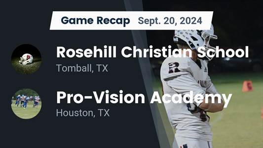 Football Game Preview: Pro-Vision Academy Warriors vs. Frassati Catholic Falcons