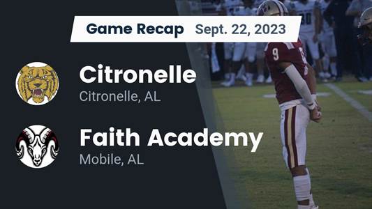 Football Game Recap: Williamson Lions vs. Faith Academy Rams
