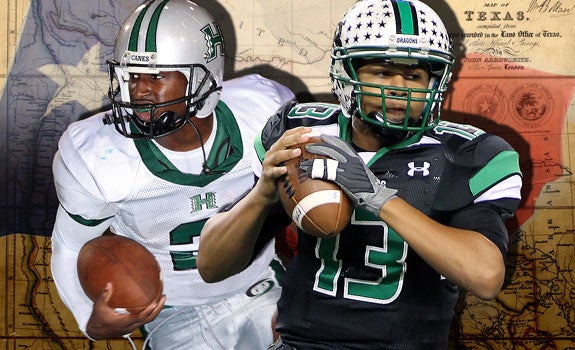 Carroll advanced to the title game with a jaw-dropping comeback, while Fort Bend Hightower romped.
