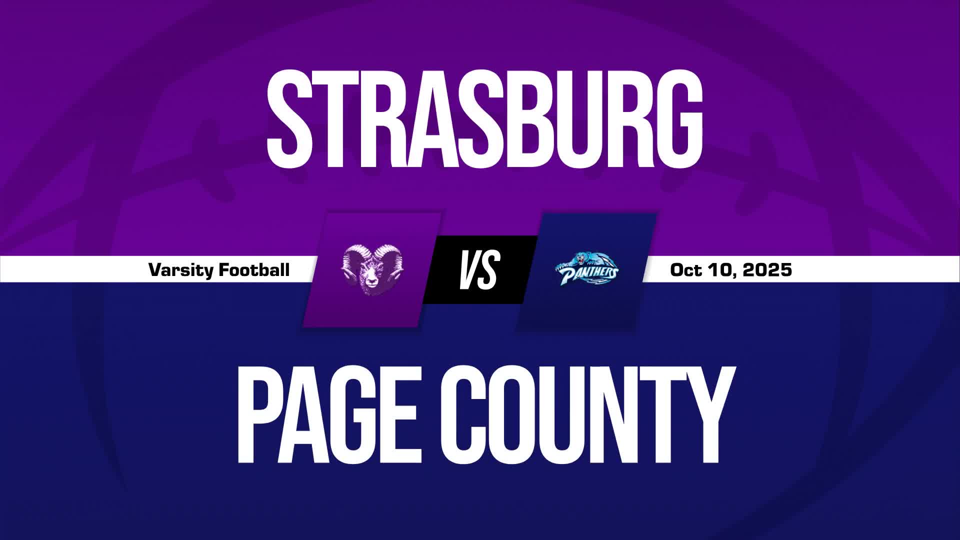 Football Game Preview: Page County Panthers vs. Clarke County Eagles + How To Watch
