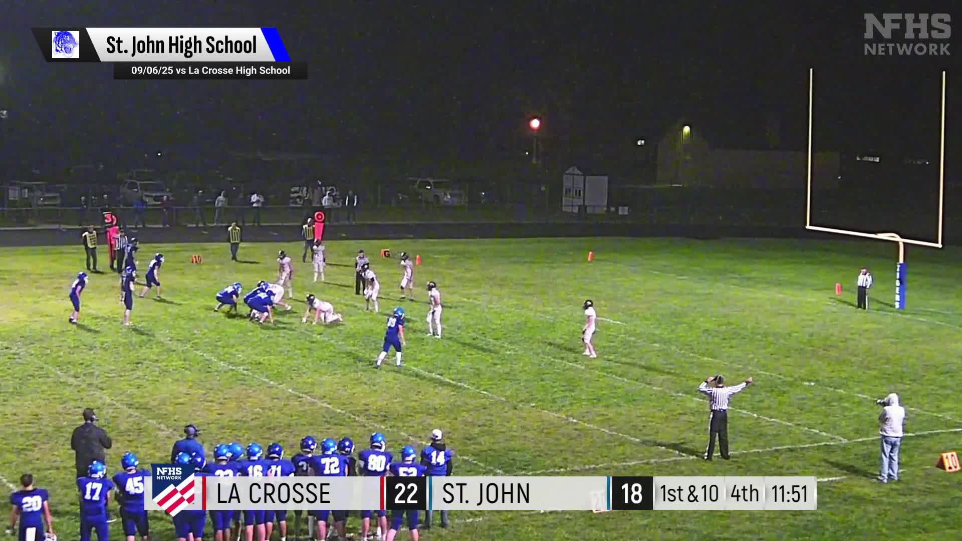 Football Recap: St. John Skates Past Macksville with Ease