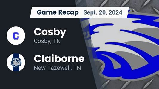 Football Recap: Cosby Piles Up the Points Against Hancock County