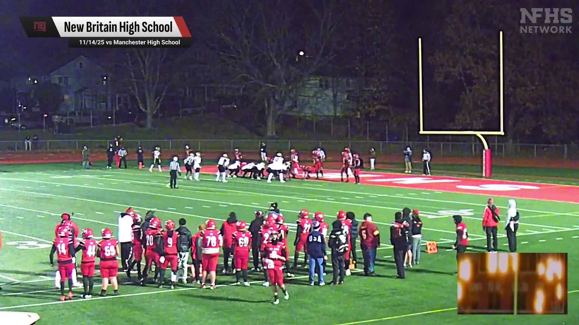 Football Recap: New Britain Takes a Tough Playoff Loss + How To Watch