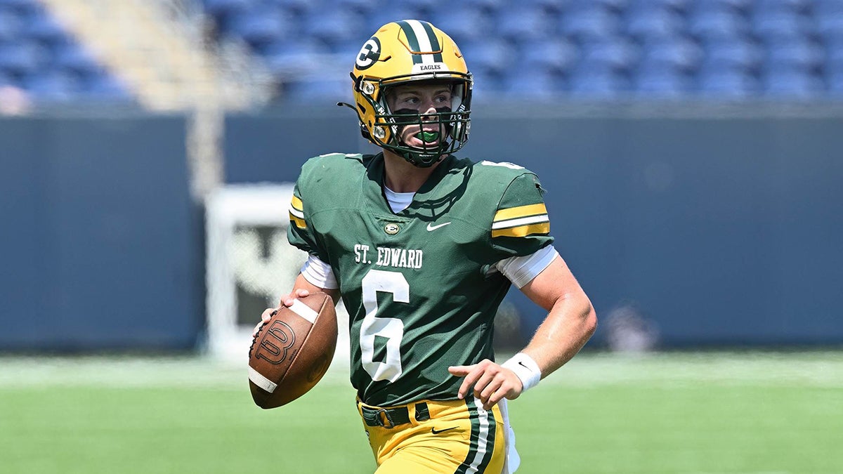 High school football: No. 14 St. Edward tops No. 21 Our Lady of Good Counsel 28-7