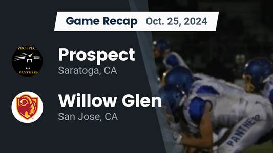 Football Recap: Willow Glen's  Win  on Friday Extends Winning St