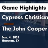 Basketball Game Recap: Cypress Christian Warriors vs. St. Thomas Episcopal Saints