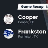 Football Game Recap: Frankston Indians vs. Cooper Bulldogs