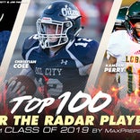 MaxPreps Top 100 Under the Radar high school football players