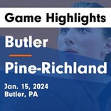 Basketball Recap: Pine-Richland comes up short despite  Madison Zavasky's strong performance