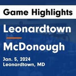 Leonardtown skates past McDonough with ease