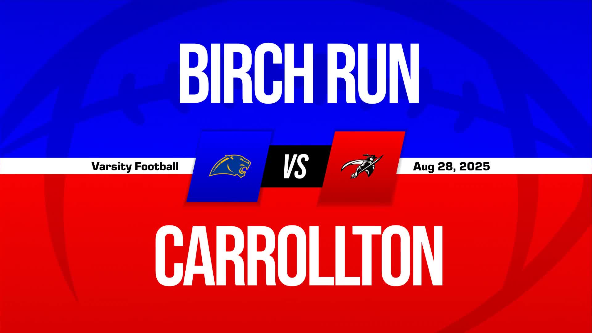 Football Recap: Carrollton Falls to Birch Run in First Game of S