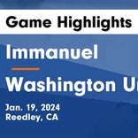 Immanuel extends home winning streak to four