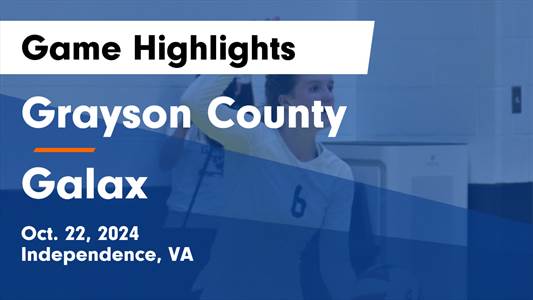 Volleyball Game Preview: Galax Maroon Tide vs. Giles Spartans