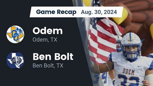 Football Recap: Odem Piles Up the Points Against Falfurrias