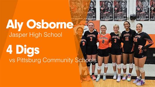 Aly Osborne Game Report: vs Lakeland