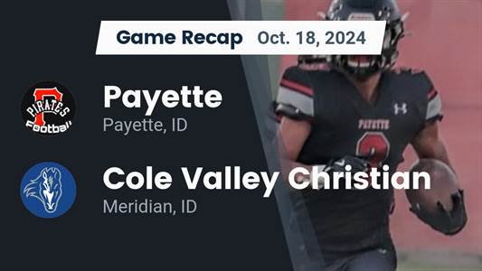 Football Recap: Payette Takes a Loss