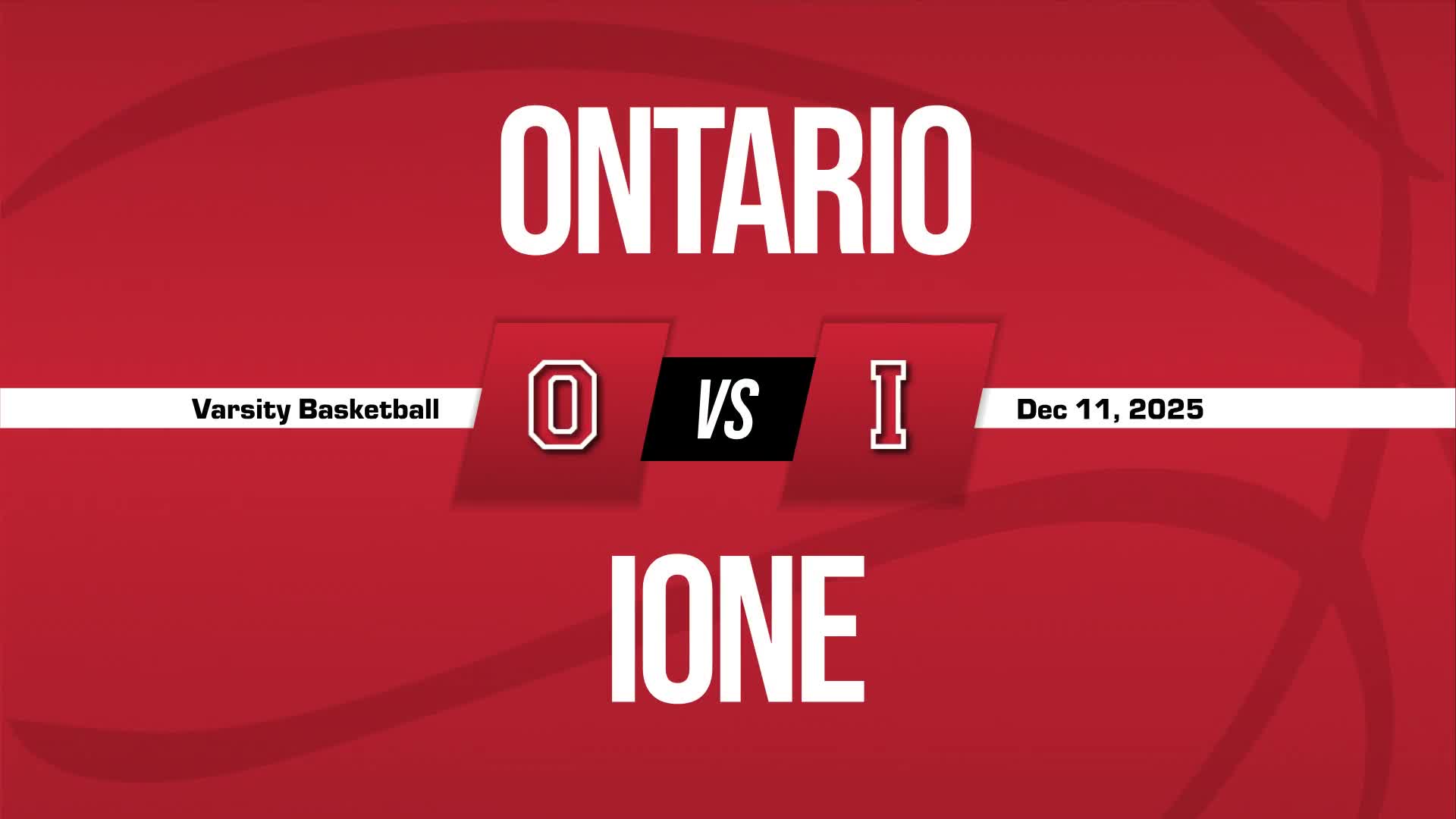 Basketball Recap: Ontario Comes Up Short