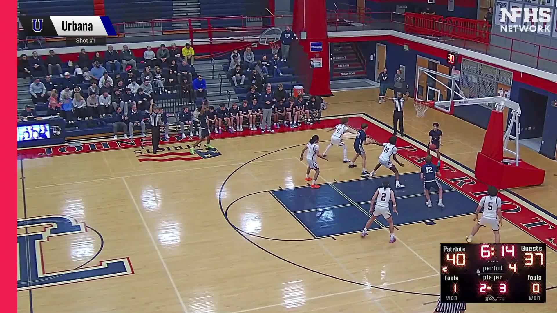 Basketball Recap: Mason Leonard's Big Game Can't Quite Lead Urbana over Governor Thomas Johnson + How To Watch