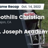 Football Game Preview: Foothills Christian Knights vs. St. Joseph Academy Crusaders