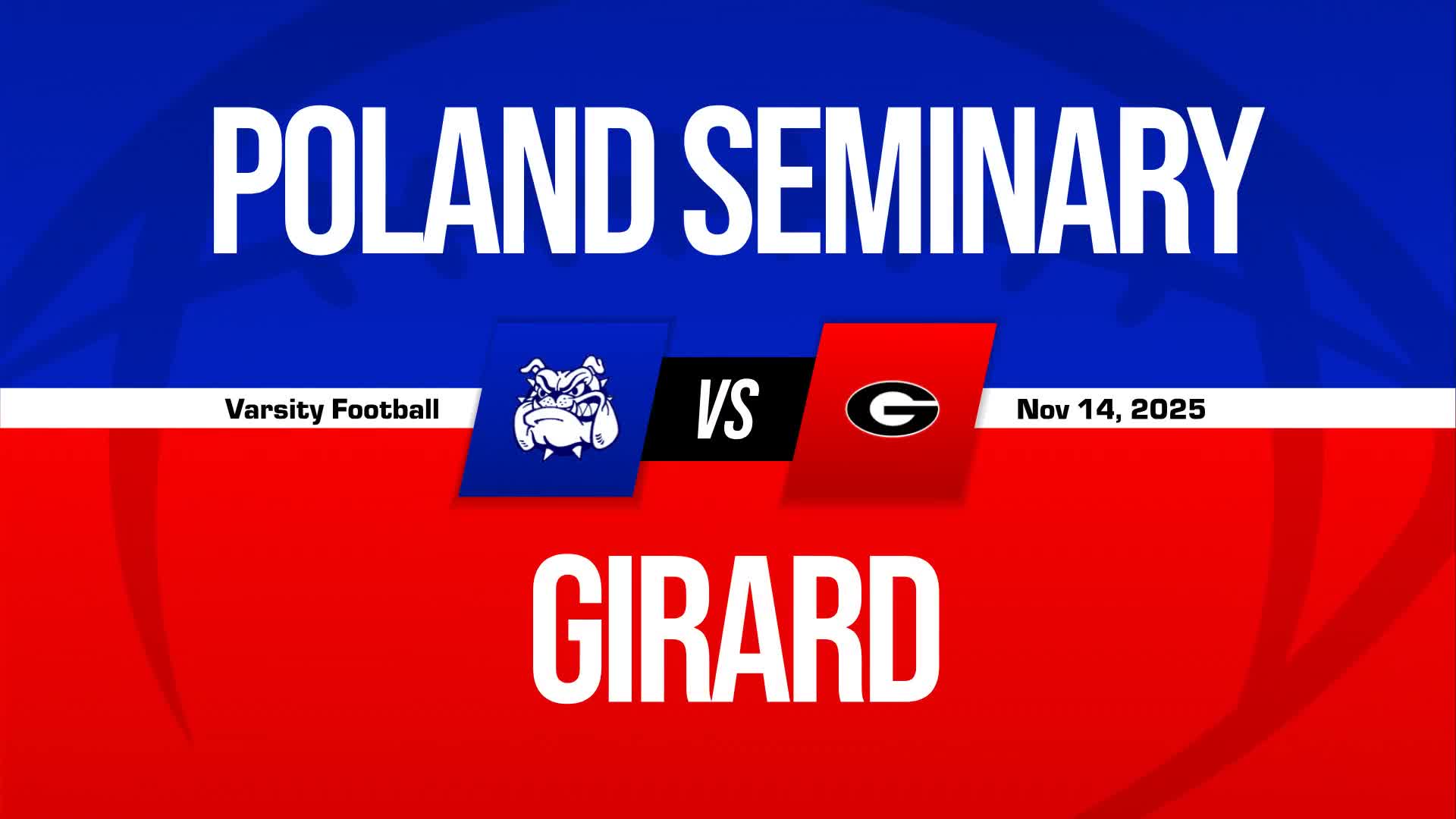 Football Game Preview: Girard Indians vs. Cardinal Mooney Cardinals