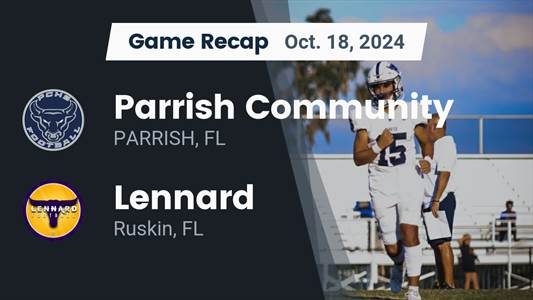 Football Recap: Parrish Community Piles Up the Points Against La