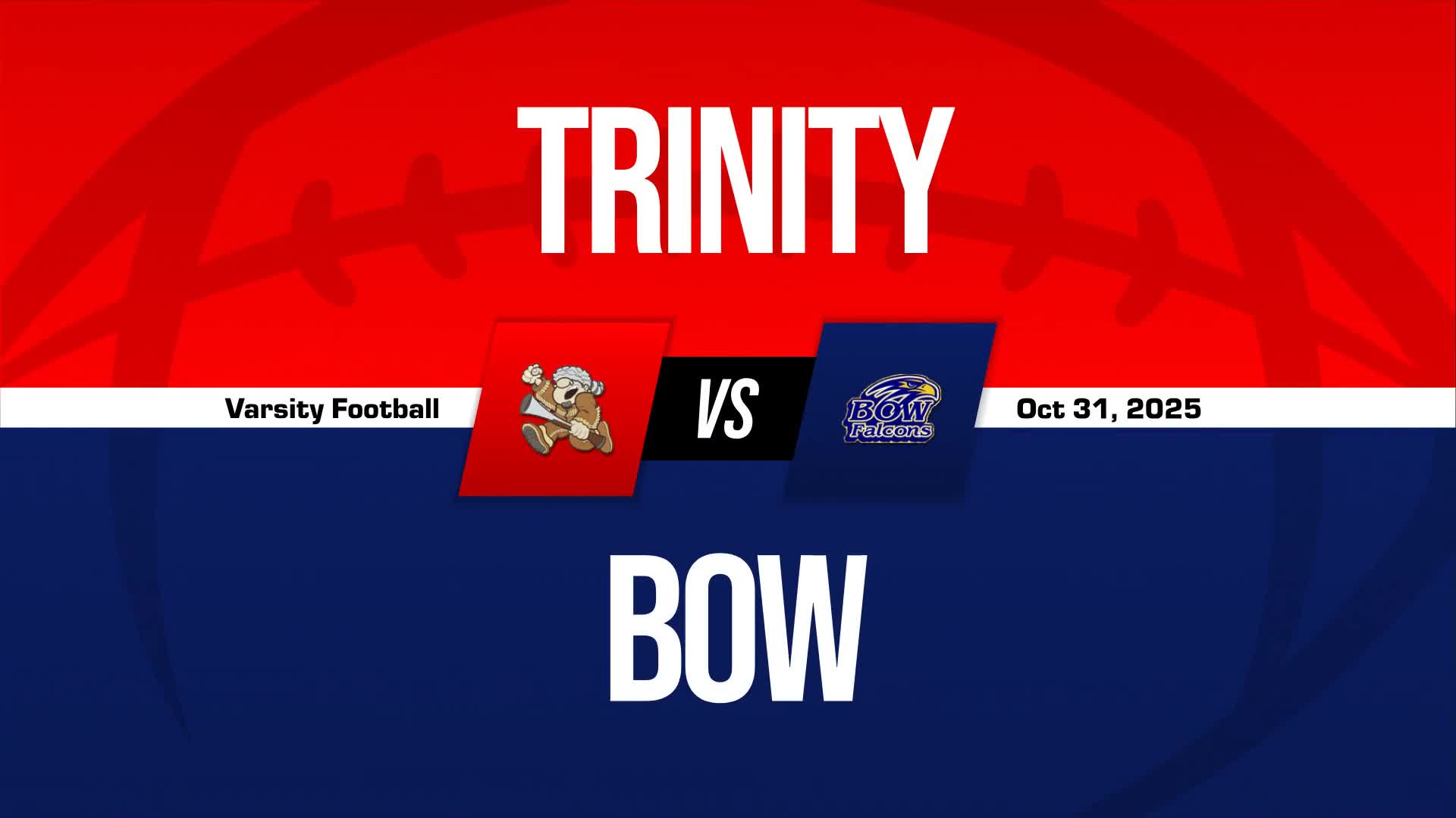Football Recap: Make It Seven in a Row for Trinity