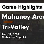 Basketball Game Recap: Tri-Valley Bulldogs vs. Line Mountain Eagles