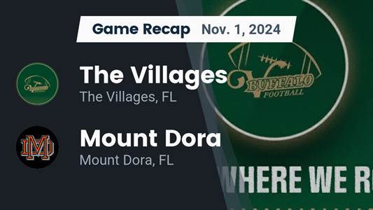 Football Recap: Mount Dora's Loss Ends Six-Game Winning Streak o