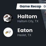 Football Game Recap: Haltom Buffalos vs. V.R. Eaton Eagles