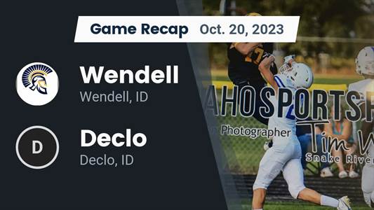 Football Game Recap: Wendell Trojans vs. Declo Hornets