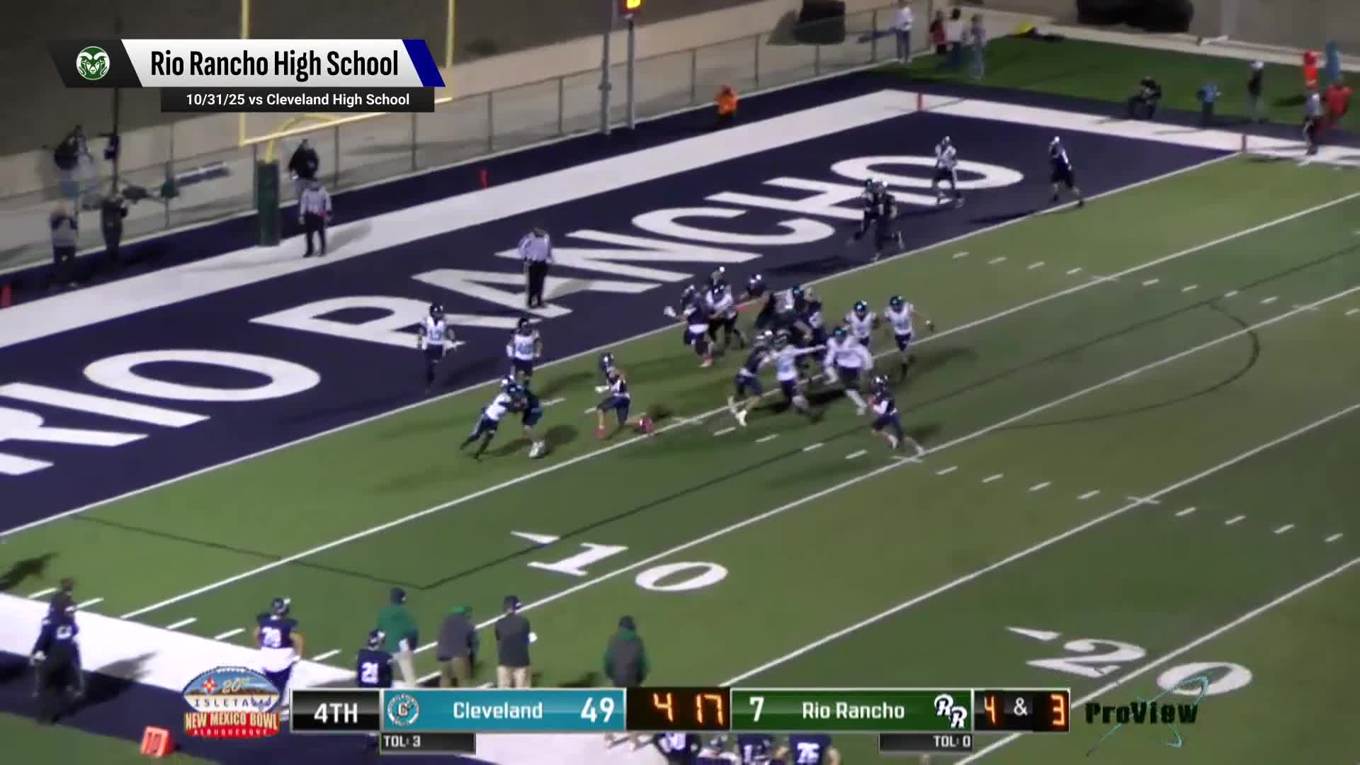 Football Recap: Rio Rancho Takes a Tough Playoff Loss + How To Watch