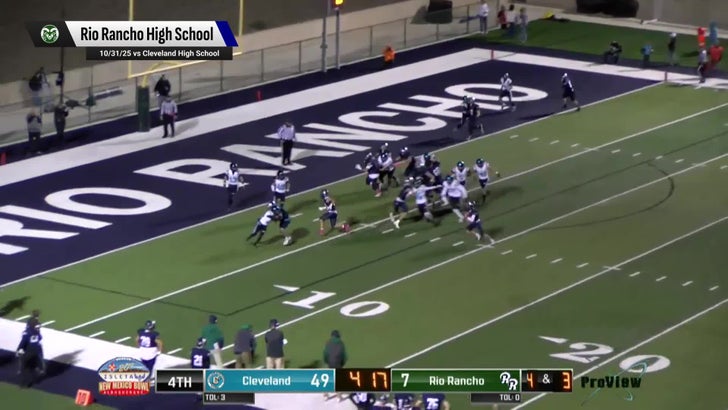 Football Recap: Rio Rancho Takes a Tough Playoff Loss