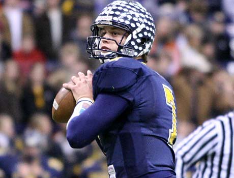 Matthew Stafford playing for Highland Park in 2005.