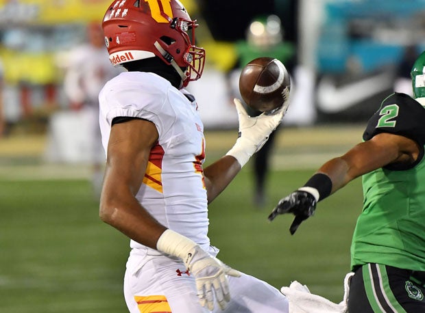 Jake Thompson, Cathedral Catholic, caught two touchdown passes. 