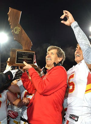 Cathedral Catholic coach Sean Doyle
