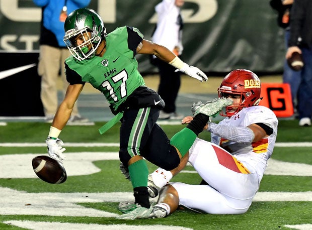 Dewey Cotton had 12 catches for 123 yards for St. Mary's.