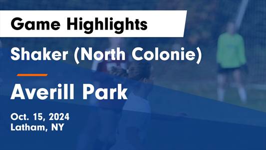 Soccer Recap: Shaker Has No Trouble Against Averill Park