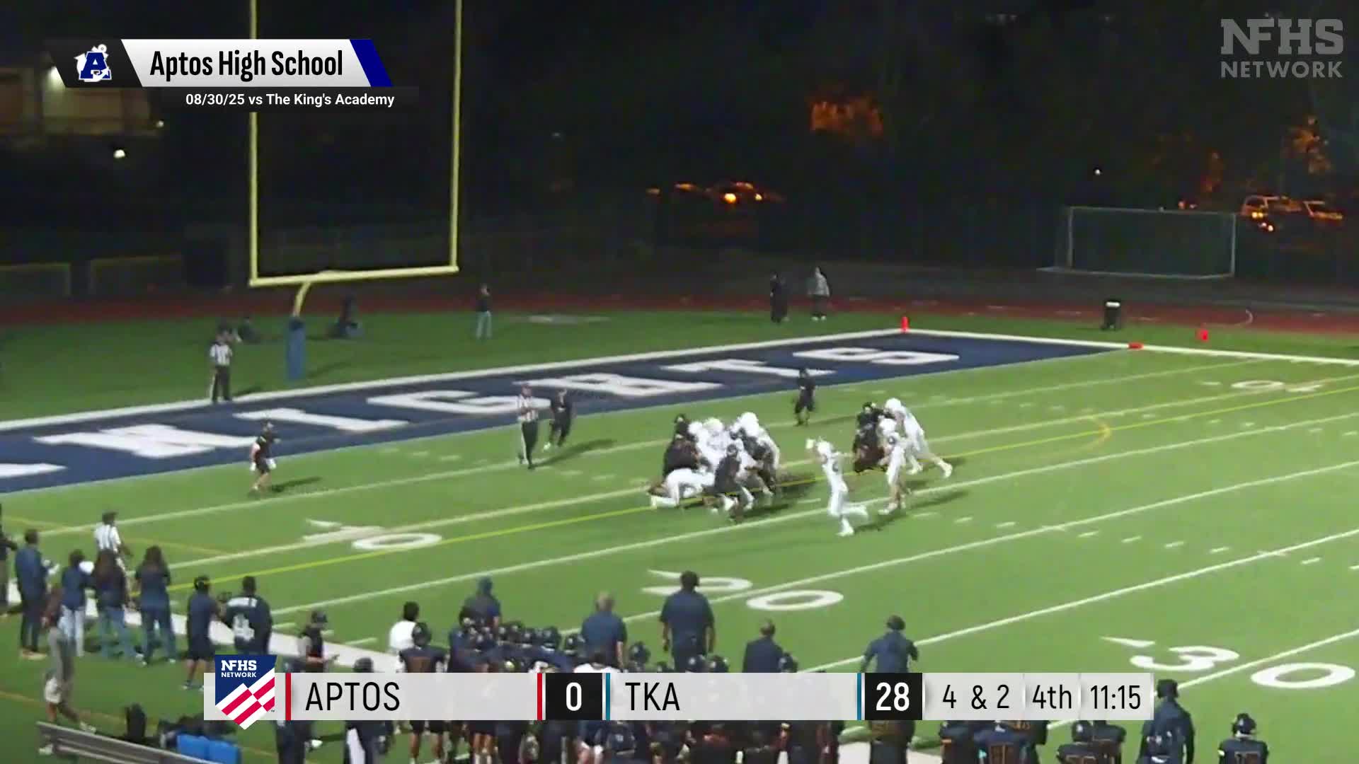 David Garcia Game Report: @ Aptos + How To Watch