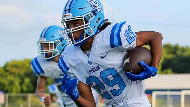 Olentangy Berlin handed rival Olentangy it's first loss of the season last week 27-20.
